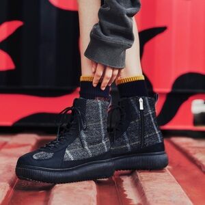 Onitsuka Tiger Tweed Black Delecity Boot